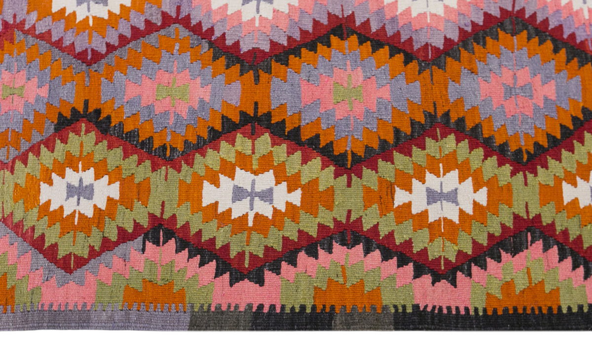 anatolian tribal kilim, 6x9 ft kilim, 180x264 cm