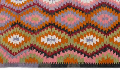 anatolian tribal kilim, 6x9 ft kilim, 180x264 cm