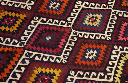 anatolian tribal kilim, 6x9 ft kilim, 180x280 cm