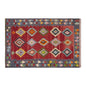 anatolian tribal kilim, 7x10 ft kilim, 214x306 cm