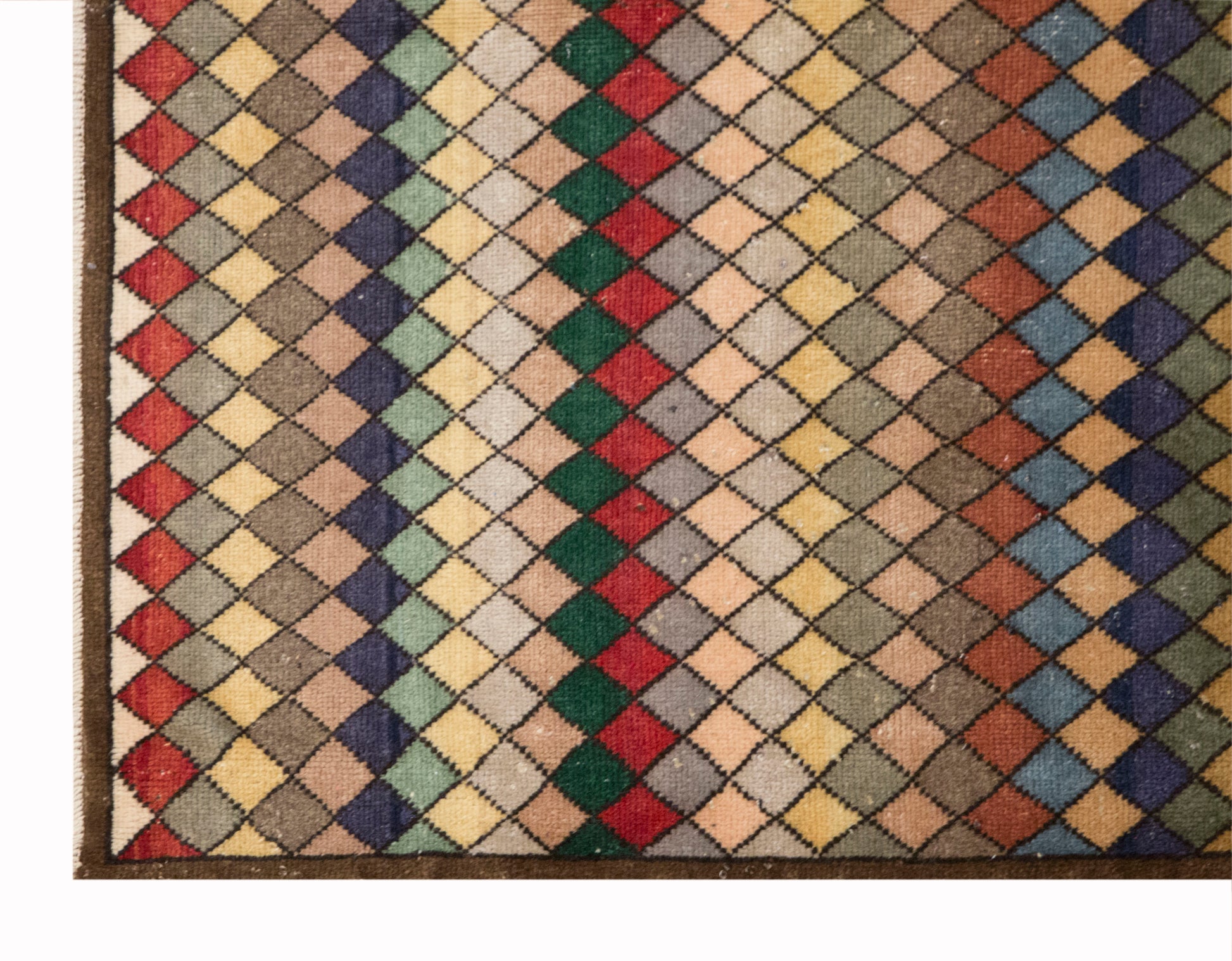 Anatolian Turkish Rug 145 x 252 cm (4.8 x 8.3 ft)