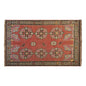 Antique Erzurum Bardız Turkish Kilim Rug, 7.1 x 9.2 ft, 215 x 280 cm, 90 Year Old Handwoven Wool Kilim