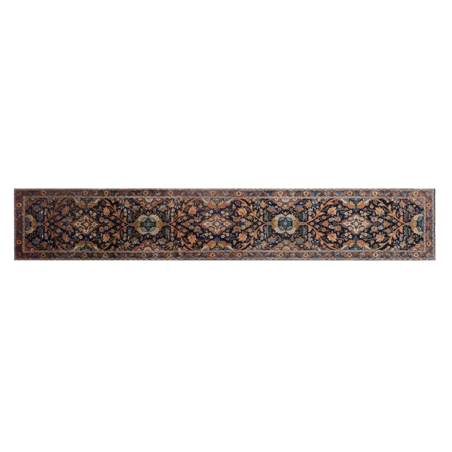 Antique Extra Long Oushak Runner Rug 3'0" x 16'5" | 90 x 500 cm