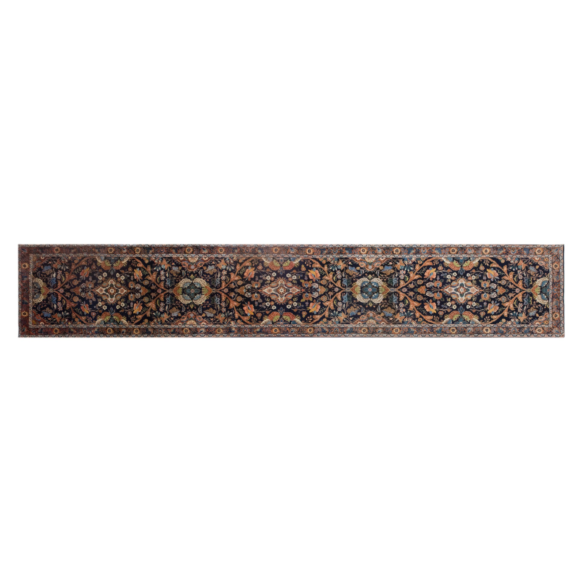Antique Extra Long Oushak Runner Rug 3'0" x 16'5" | 90 x 500 cm