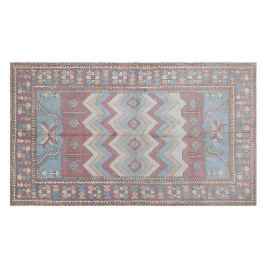 Antique Handwoven Wool Rug 157 x 235 cm | 5'2" x 7'9" ft