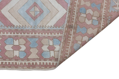 Antique Handwoven Wool Rug 157 x 235 cm | 5'2" x 7'9" ft