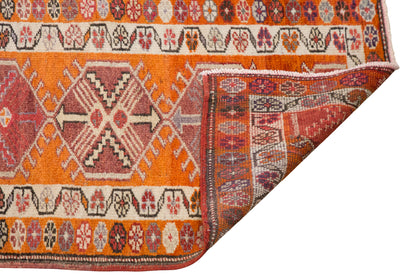 Antique Kurdish Herki Runner 88x380 cm / 2.9x12.5 ft