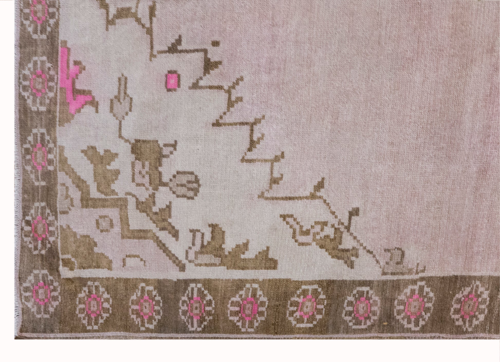 Antique Oriental Rug 186x385 cm (6'1" x 12'7")