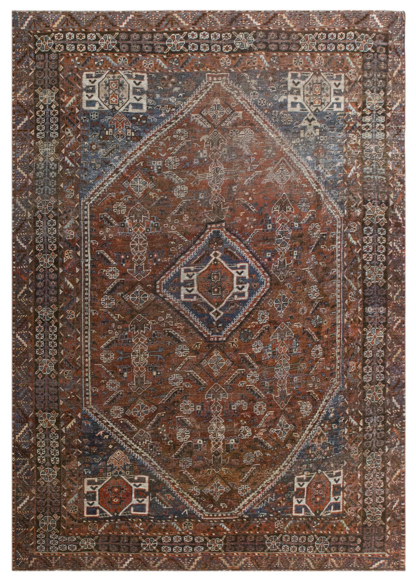 Antique Oriental Rug 210x290 cm (6'11" x 9'6")