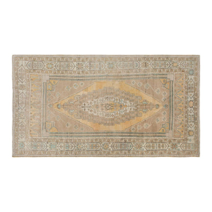 Antique Oushak – Boho Home Decor, 5'4" x 9'5" (163 x 286 cm)