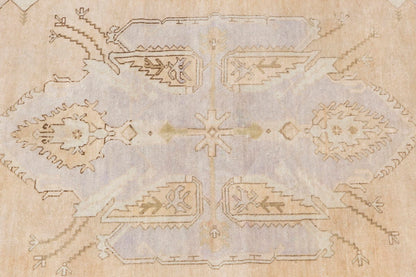 Antique Oushak Area Rug, Bohemian Oriental Carpet, 5'7" x 10'10" (167 x 330 cm)