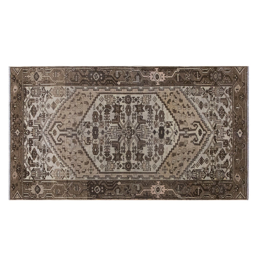 Antique Oushak Rug, 116x205 cm (3.8x6.7 ft)