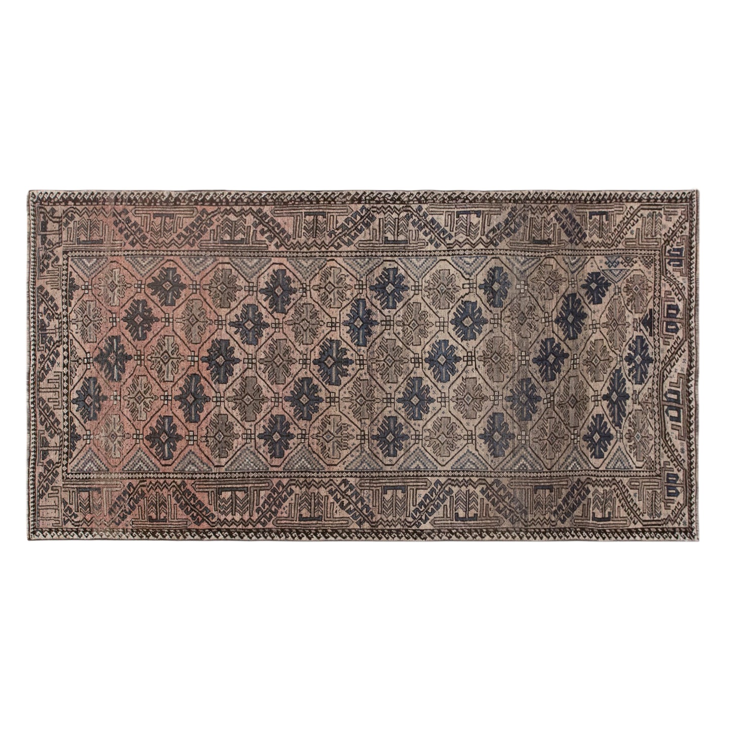 Antique Oushak Rug, 117x220 cm (3.8x7.2 ft)