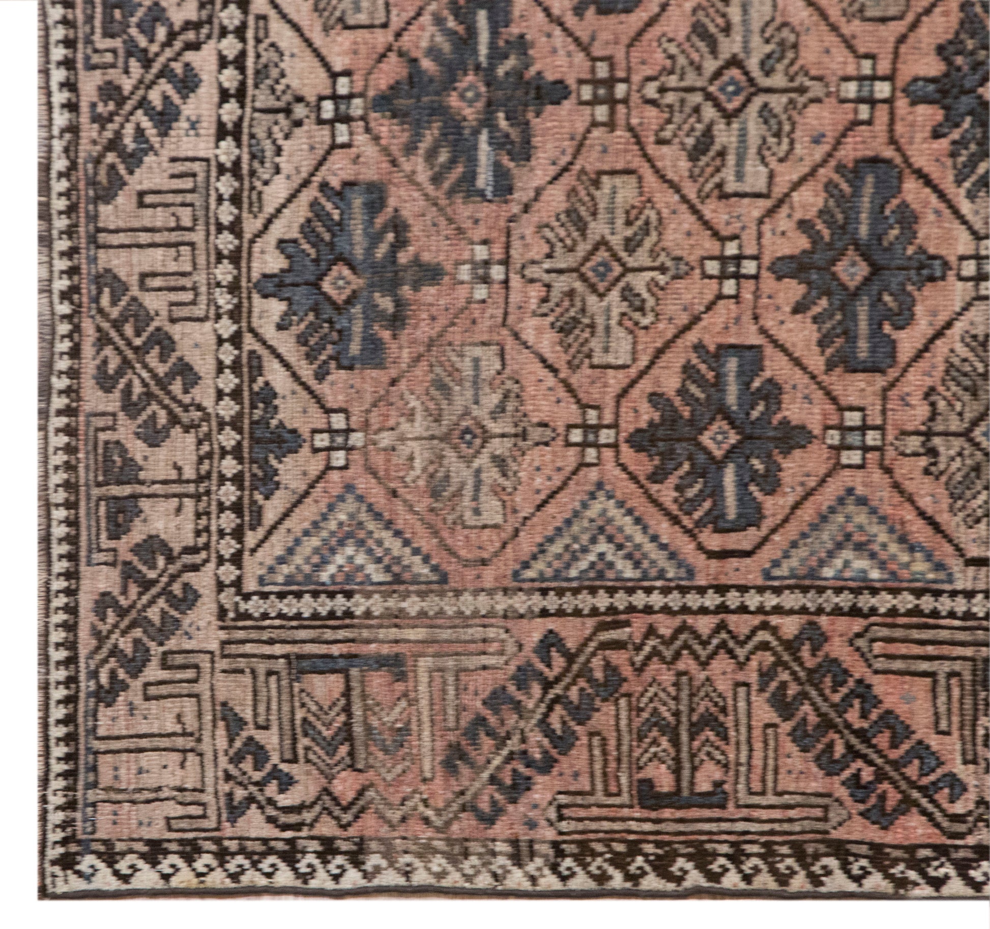 Antique Oushak Rug, 117x220 cm (3.8x7.2 ft)