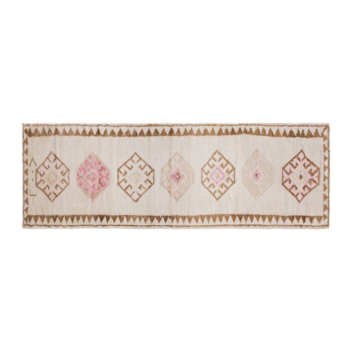 Antique Oushak Runner Rug 2'10" x 13'2" | 86 x 402 cm
