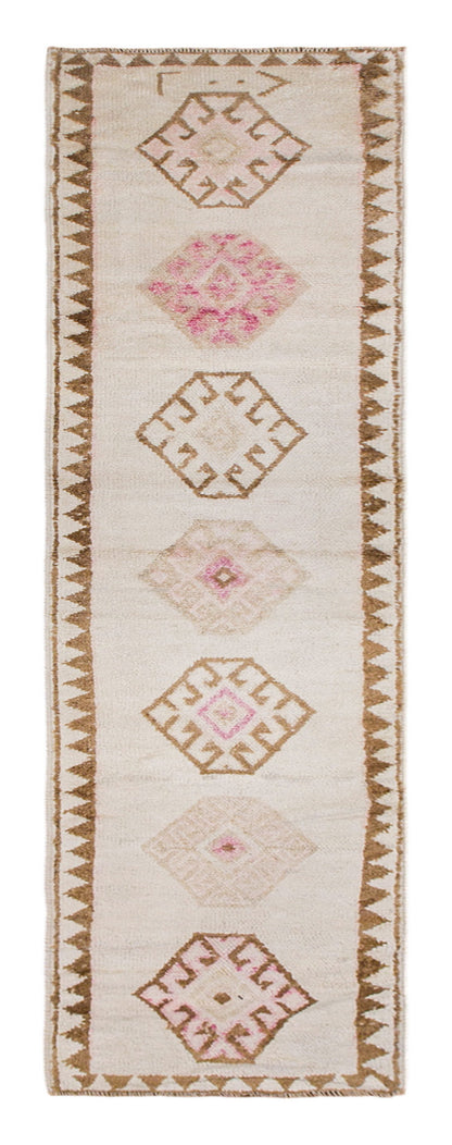 Antique Oushak Runner Rug 2'10" x 13'2" | 86 x 402 cm