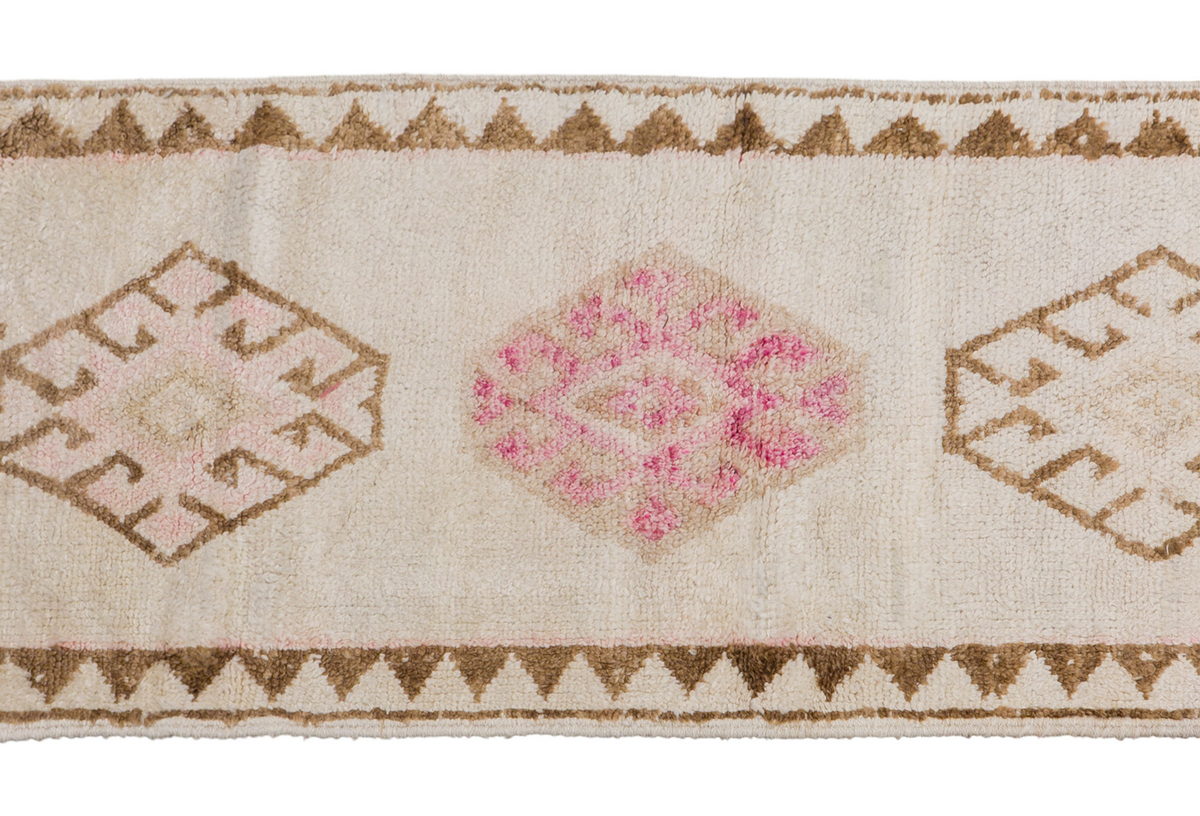 Antique Oushak Runner Rug 2'10" x 13'2" | 86 x 402 cm