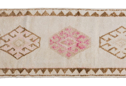 Antique Oushak Runner Rug 2'10" x 13'2" | 86 x 402 cm