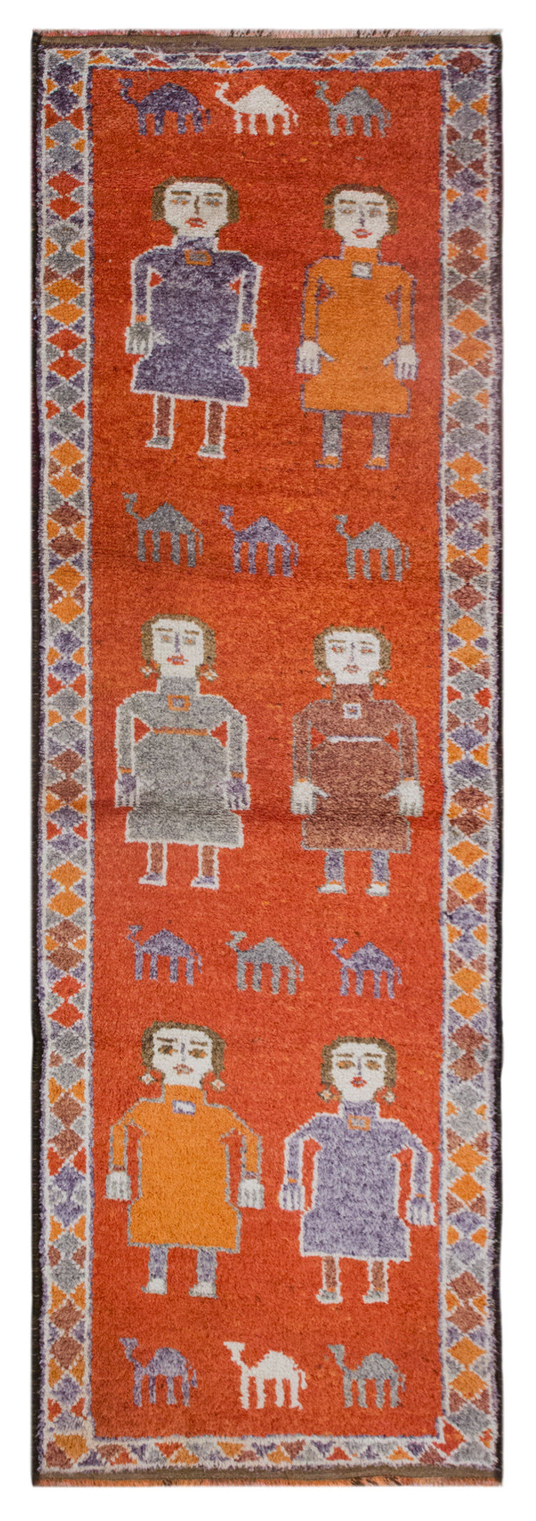 Antique Oushak Runner Rug 3'3" x 10'2" | 100 x 310 cm
