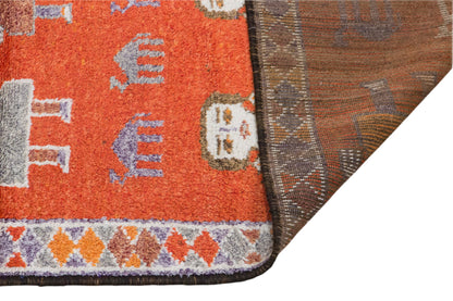 Antique Oushak Runner Rug 3'3" x 10'2" | 100 x 310 cm