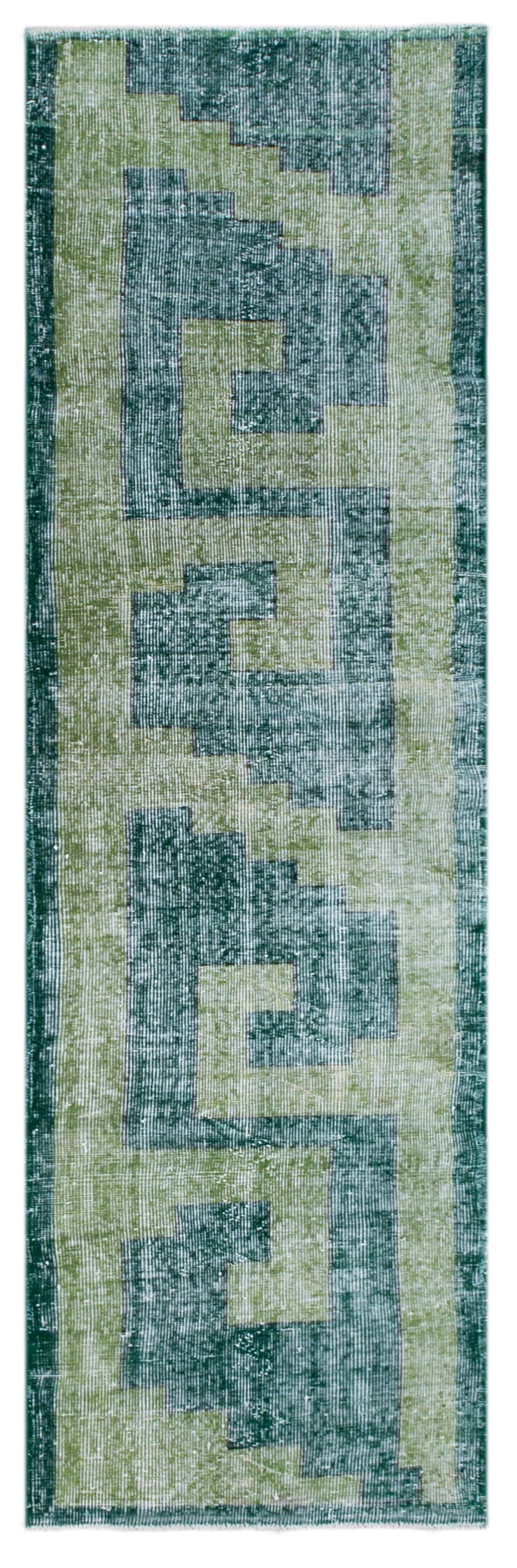 Antique Oushak Runner Rug 73x292 cm, 2'5" x 9'7"