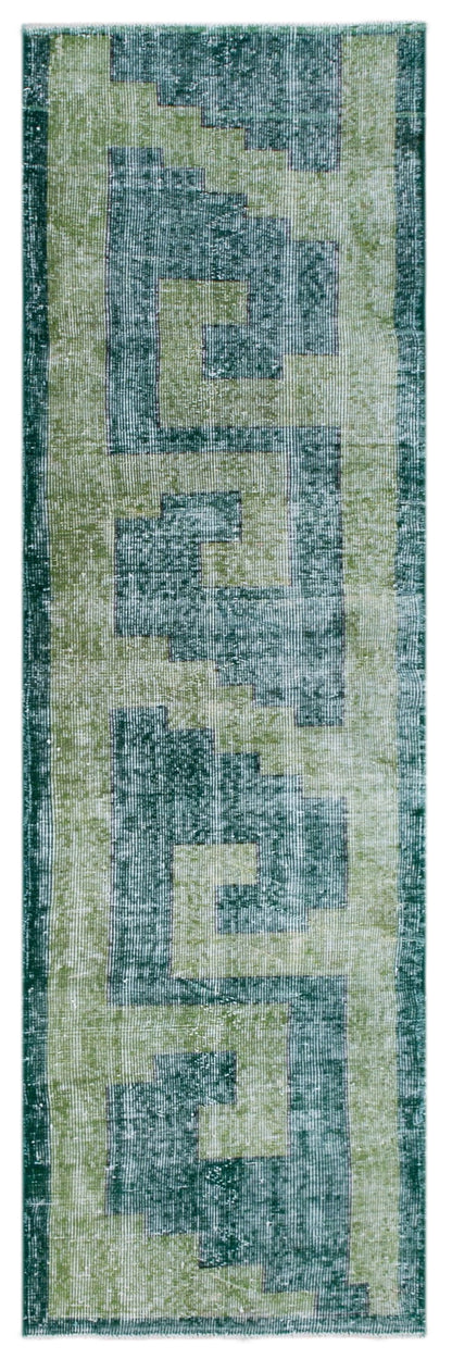 Antique Oushak Runner Rug 73x292 cm, 2'5" x 9'7"