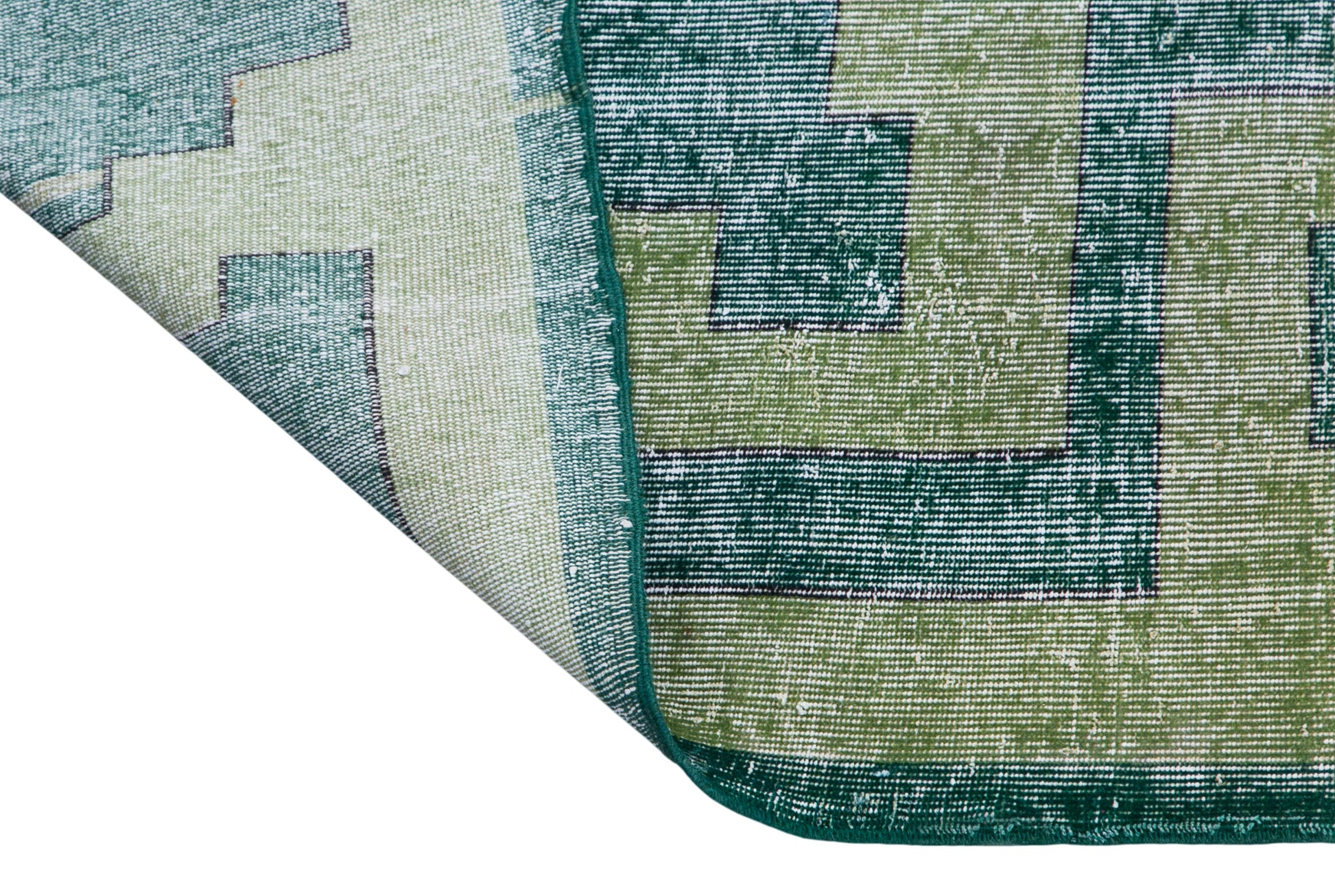 Antique Oushak Runner Rug 73x292 cm, 2'5" x 9'7"