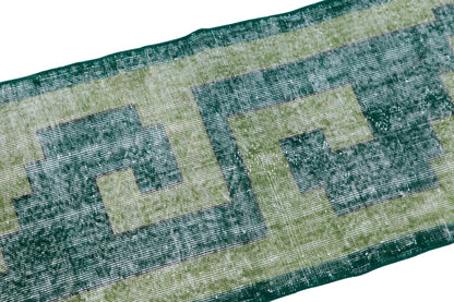 Antique Oushak Runner Rug 73x292 cm, 2'5" x 9'7"