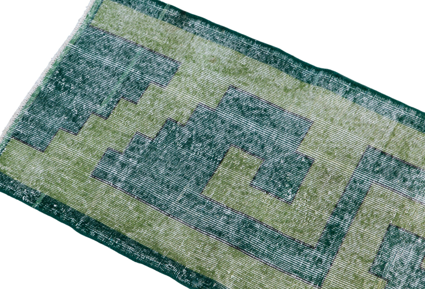 Antique Oushak Runner Rug 73x292 cm, 2'5" x 9'7"