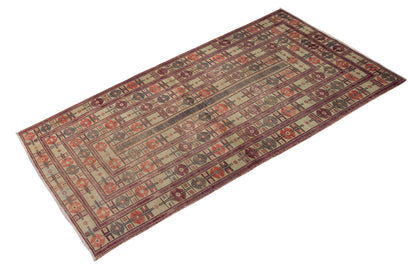 Antique Rug, 4'11 x 9'10 feet / 151 x 300 cm