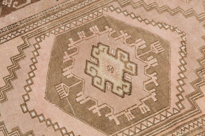 Antique Rug, Old Carpet 4'5 x 7'8 ft feet / 135 x 234 cm
