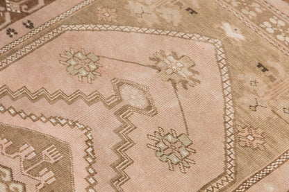 Antique Rug, Old Carpet 4'5 x 7'8 ft feet / 135 x 234 cm
