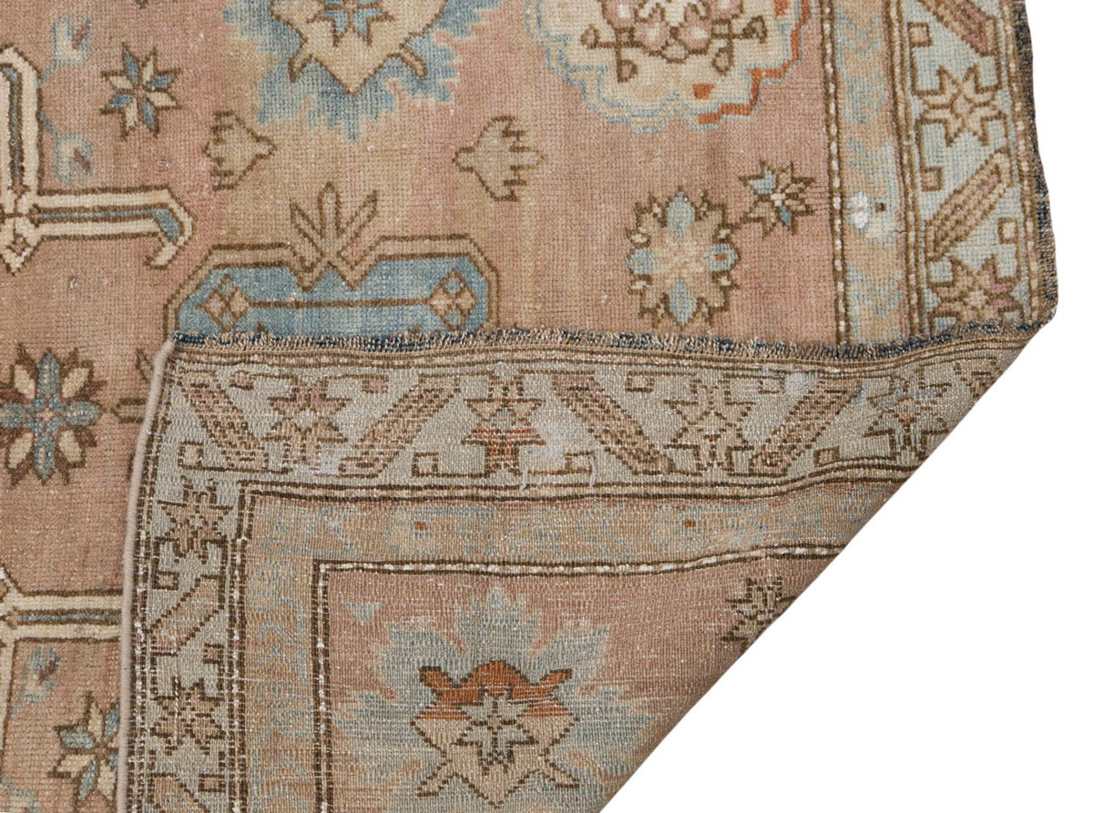 Antique Rug, Oriental Rug 3'7 x 5'4 feet / 110 x 162 cm