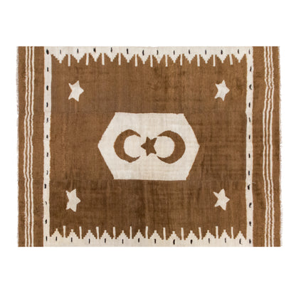 Antique Siirt Blanket Kilim Rug, 125 × 170 cm, 4.1 × 5.6 ft