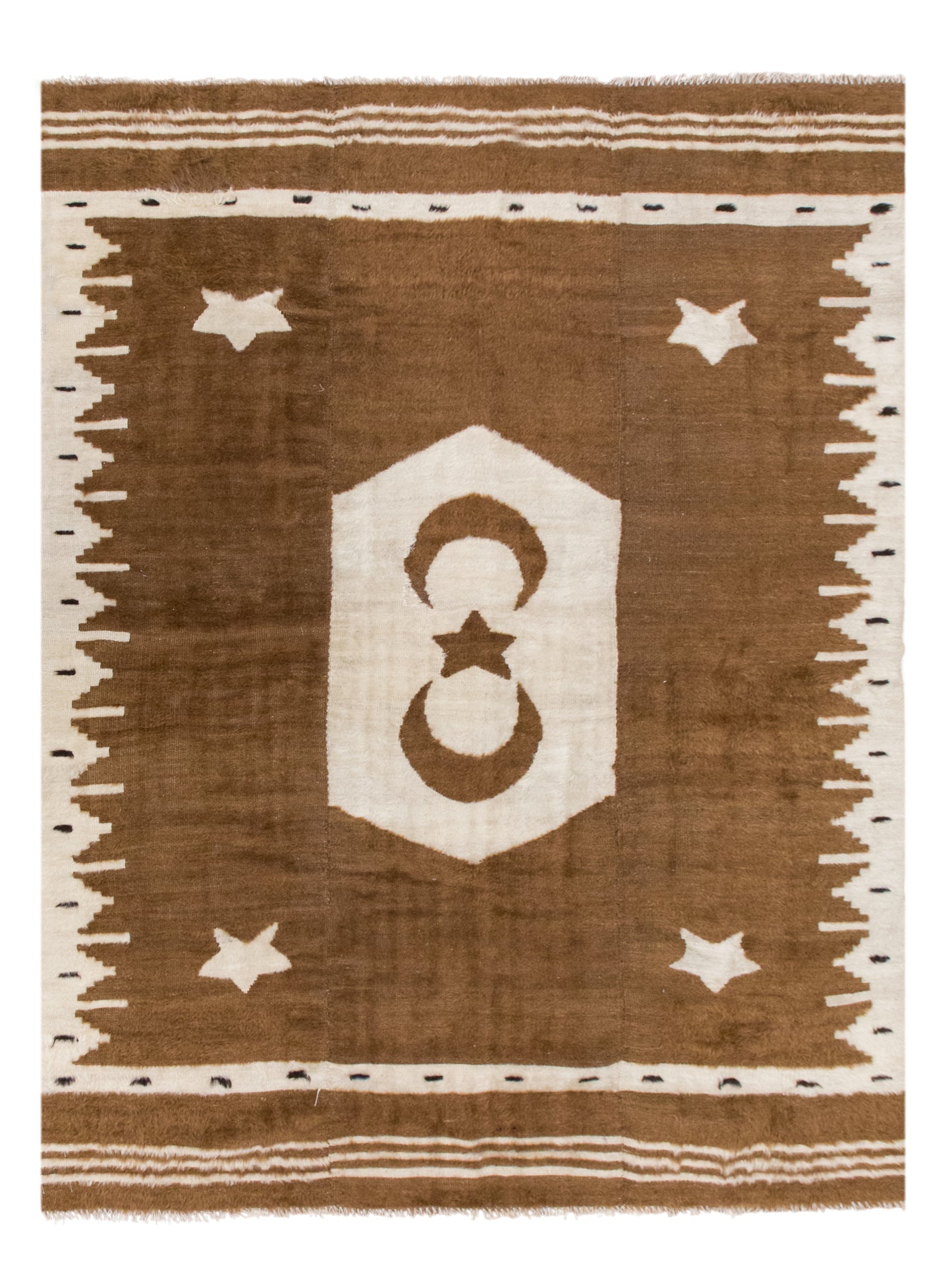 Antique Siirt Blanket Kilim Rug, 125 × 170 cm, 4.1 × 5.6 ft