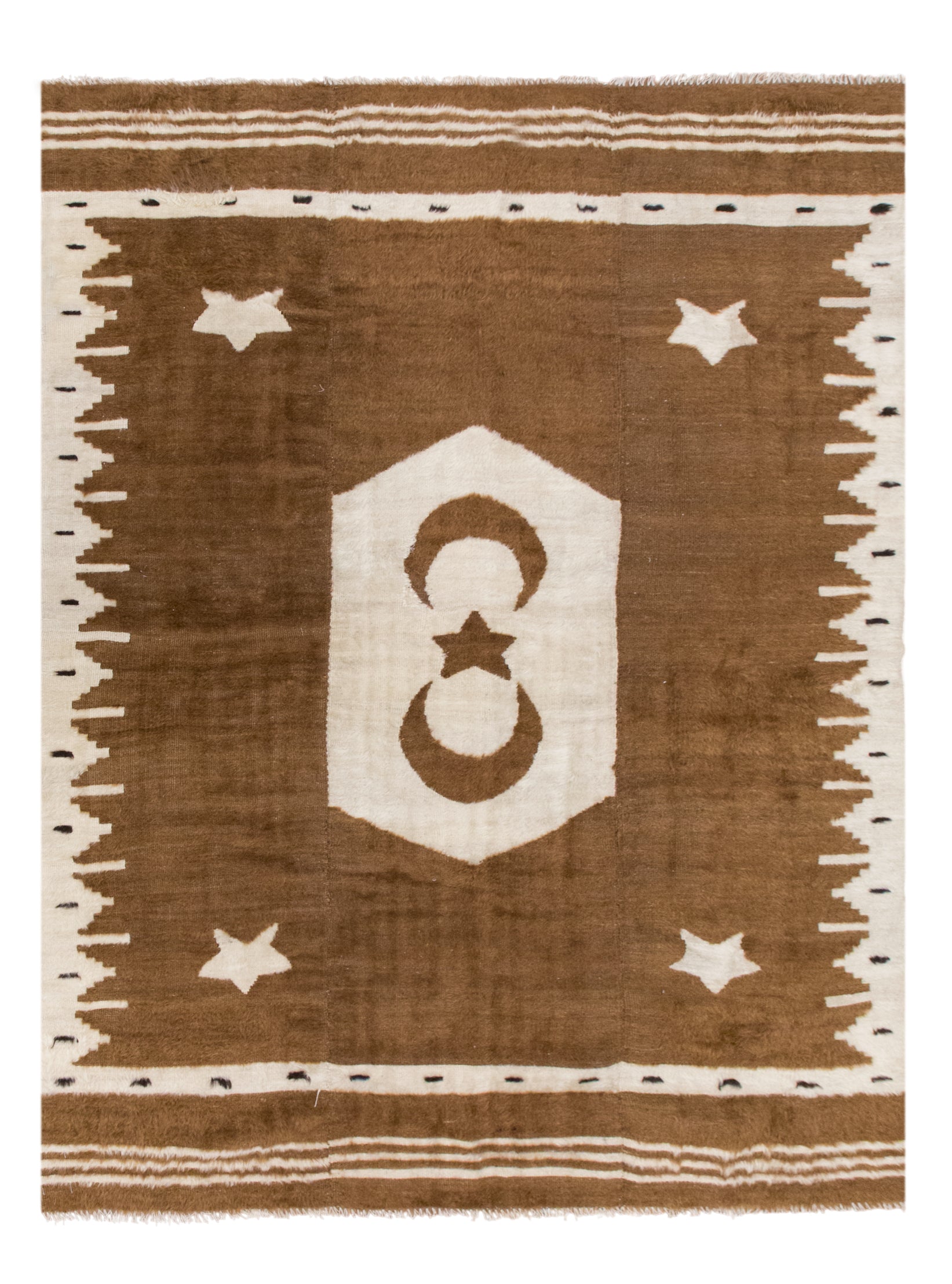 Antique Siirt Blanket Kilim Rug, 125 × 170 cm, 4.1 × 5.6 ft