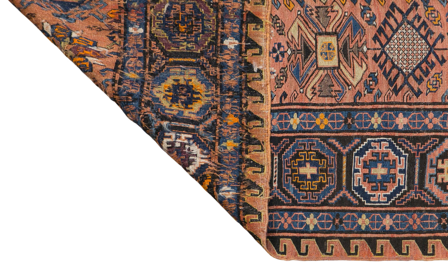 Antique Soumak Rug, 7'6x9'10 ft / 230x300 cm