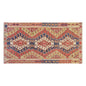 Antique Turkish Kilim Rug, 5.0 x 12.7 ft, 152 x 386 cm, Handwoven Wool Kilim