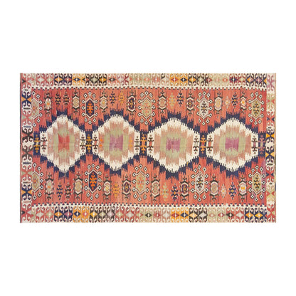 Antique Turkish Kilim Rug, 5.2 x 13.9 ft, 160 x 425 cm, Handwoven Wool Kilim