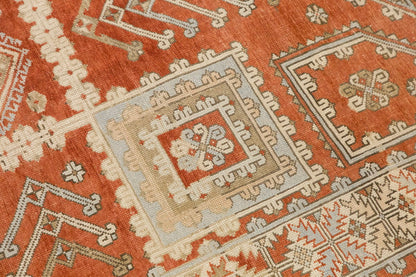Antique Turkish Oushak Rug,  195 x 285 cm / 6.4 x 9.3 ft