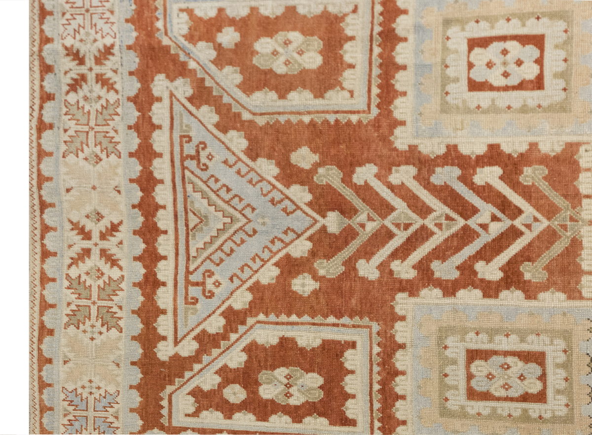 Antique Turkish Oushak Rug,  195 x 285 cm / 6.4 x 9.3 ft