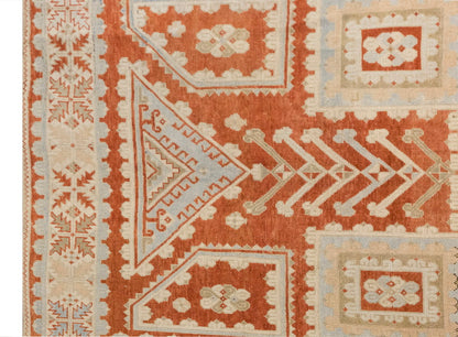Antique Turkish Oushak Rug,  195 x 285 cm / 6.4 x 9.3 ft