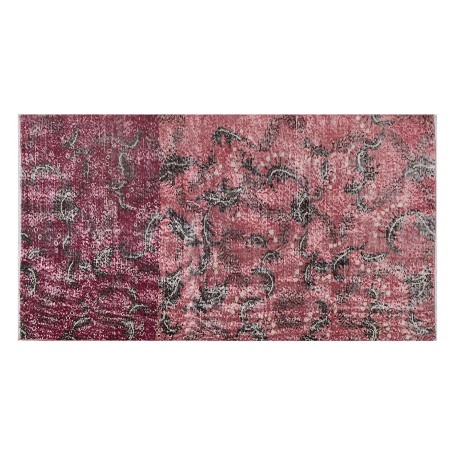 Antique Turkish Oushak Rug 105x190 cm (3'5" x 6'3")