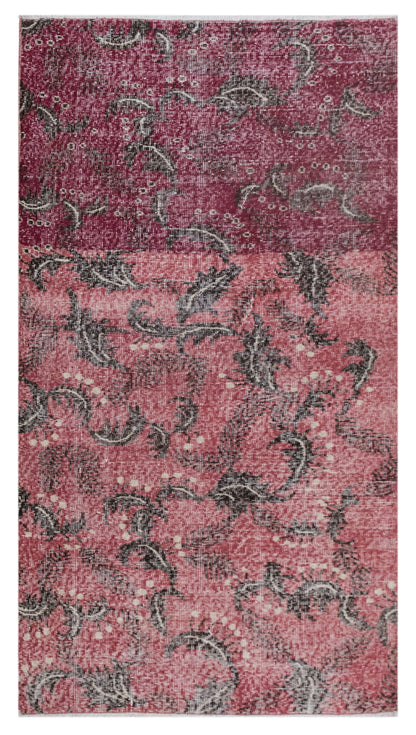 Antique Turkish Oushak Rug 105x190 cm (3'5" x 6'3")