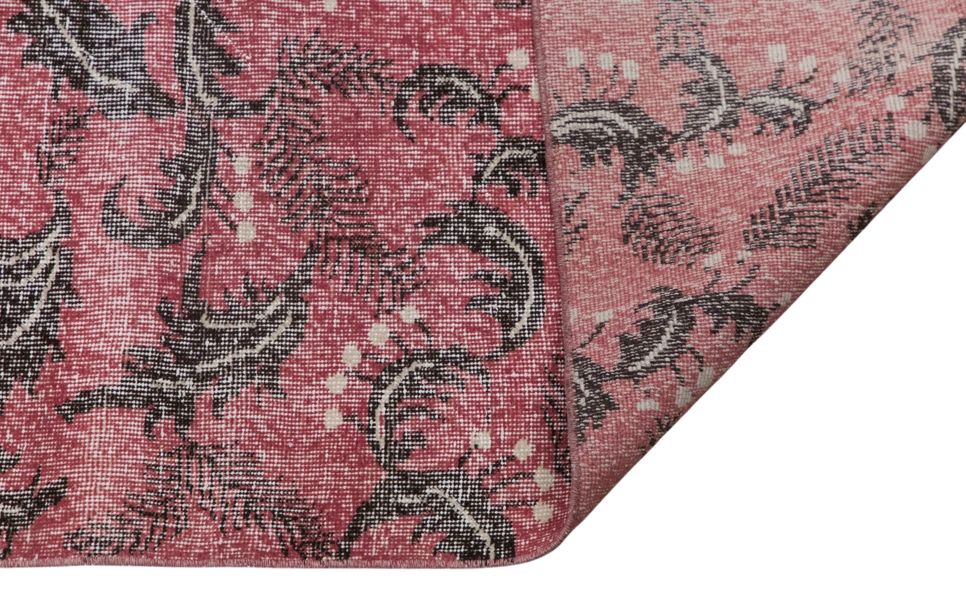 Antique Turkish Oushak Rug 105x190 cm (3'5" x 6'3")