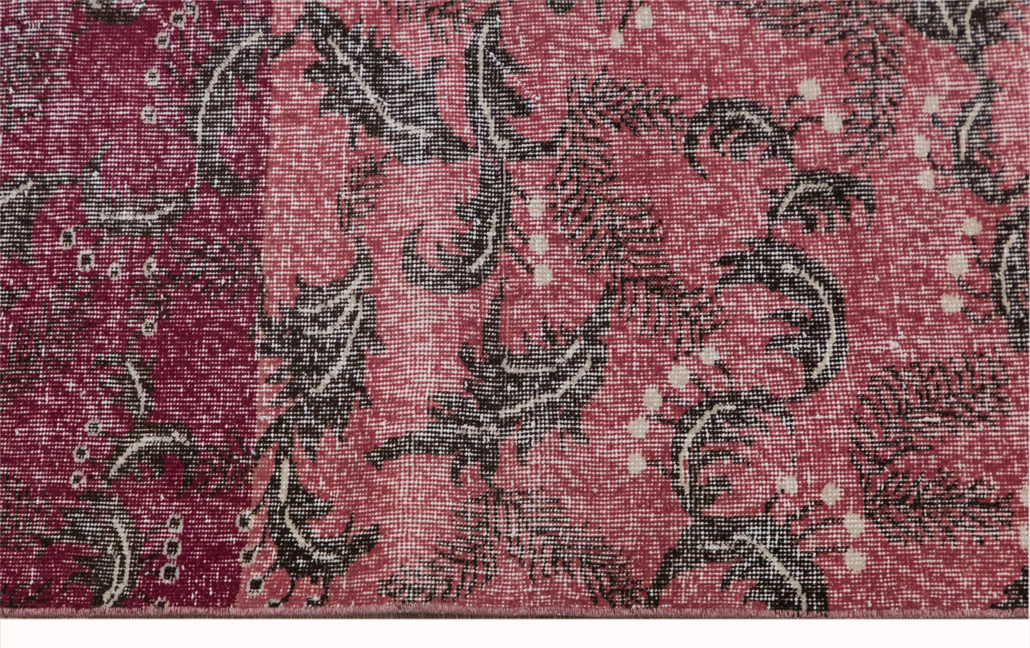 Antique Turkish Oushak Rug 105x190 cm (3'5" x 6'3")