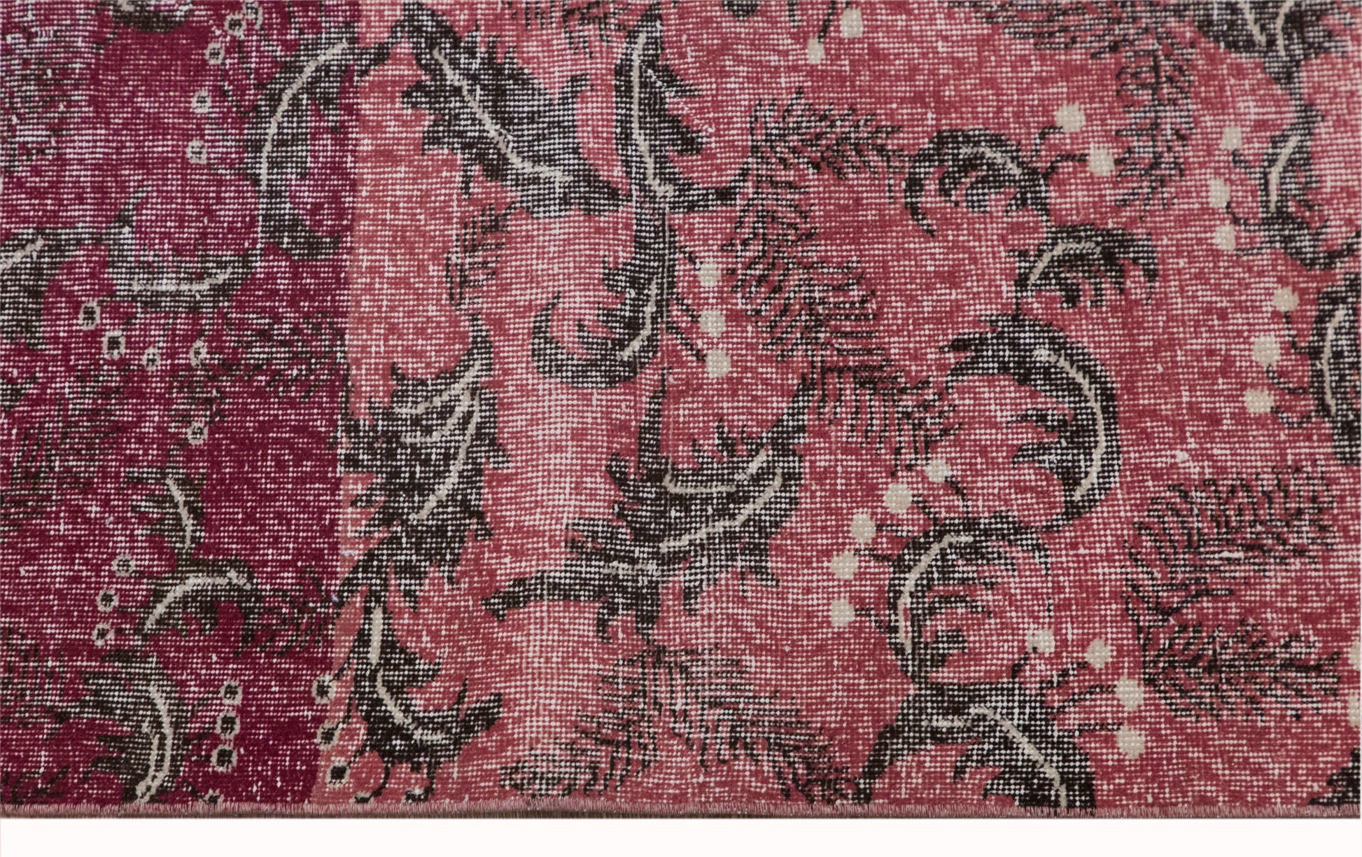 Antique Turkish Oushak Rug 105x190 cm (3'5" x 6'3")