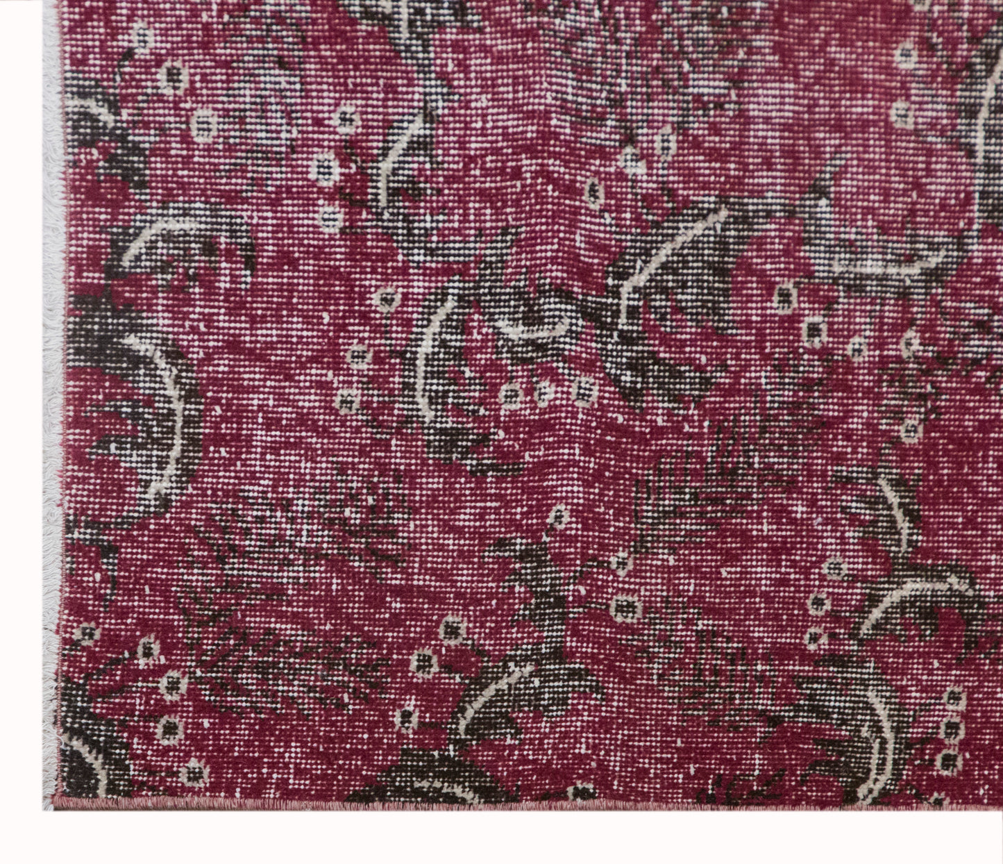 Antique Turkish Oushak Rug 105x190 cm (3'5" x 6'3")