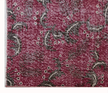 Antique Turkish Oushak Rug 105x190 cm (3'5" x 6'3")
