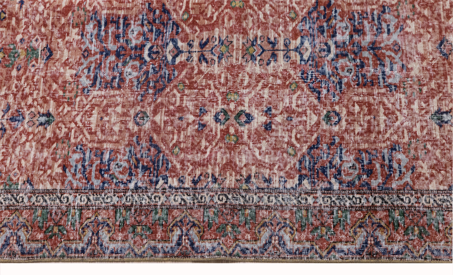 Antique Turkish Oushak Rug 182x290 cm (6'0" x 9'6")